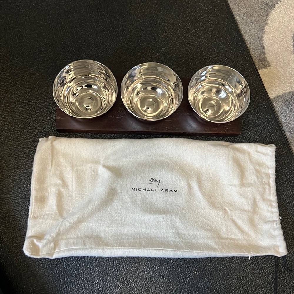 Michael Aram Ripple on Effect Triple Bowl Set